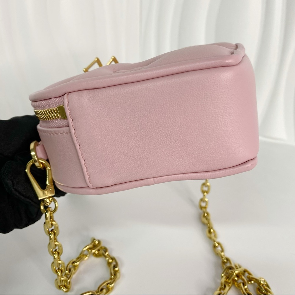 Louis Vuitton Bubble Gram Pop My Heart Pouch Pink - Picture 3 of 7